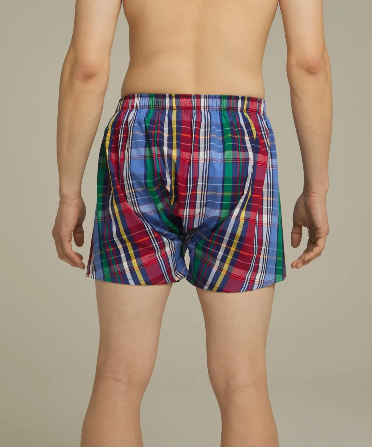 Мужские трусы-боксеры с принтом Willow Check POLO RALPH LAUREN, Blue — фото 4
