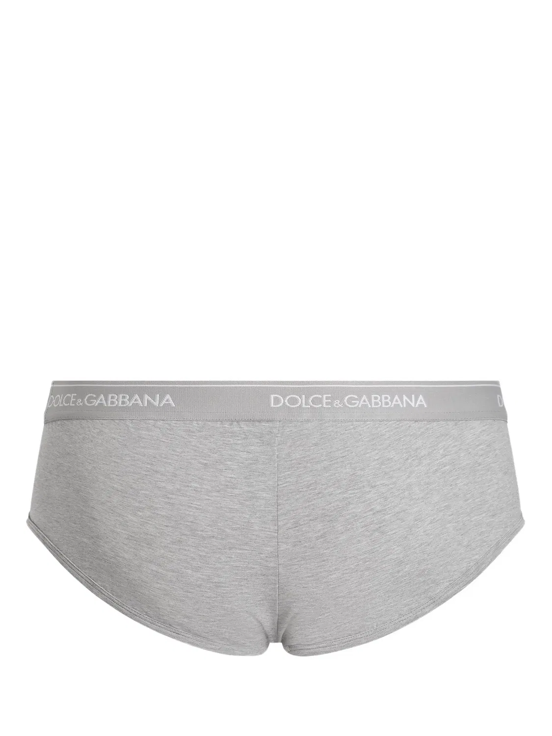 Трусы-брифы в упаковке из трех штук Dolce & Gabbana, белый — фото 2
