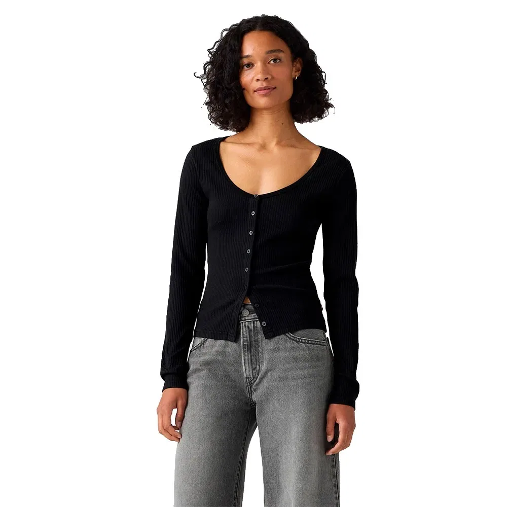 Женская футболка с длинным рукавом Austen Levi's, Black
