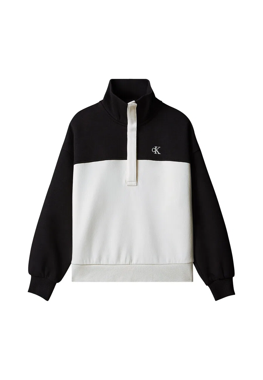 Толстовка Calvin Klein Jeans Regular белого цвета