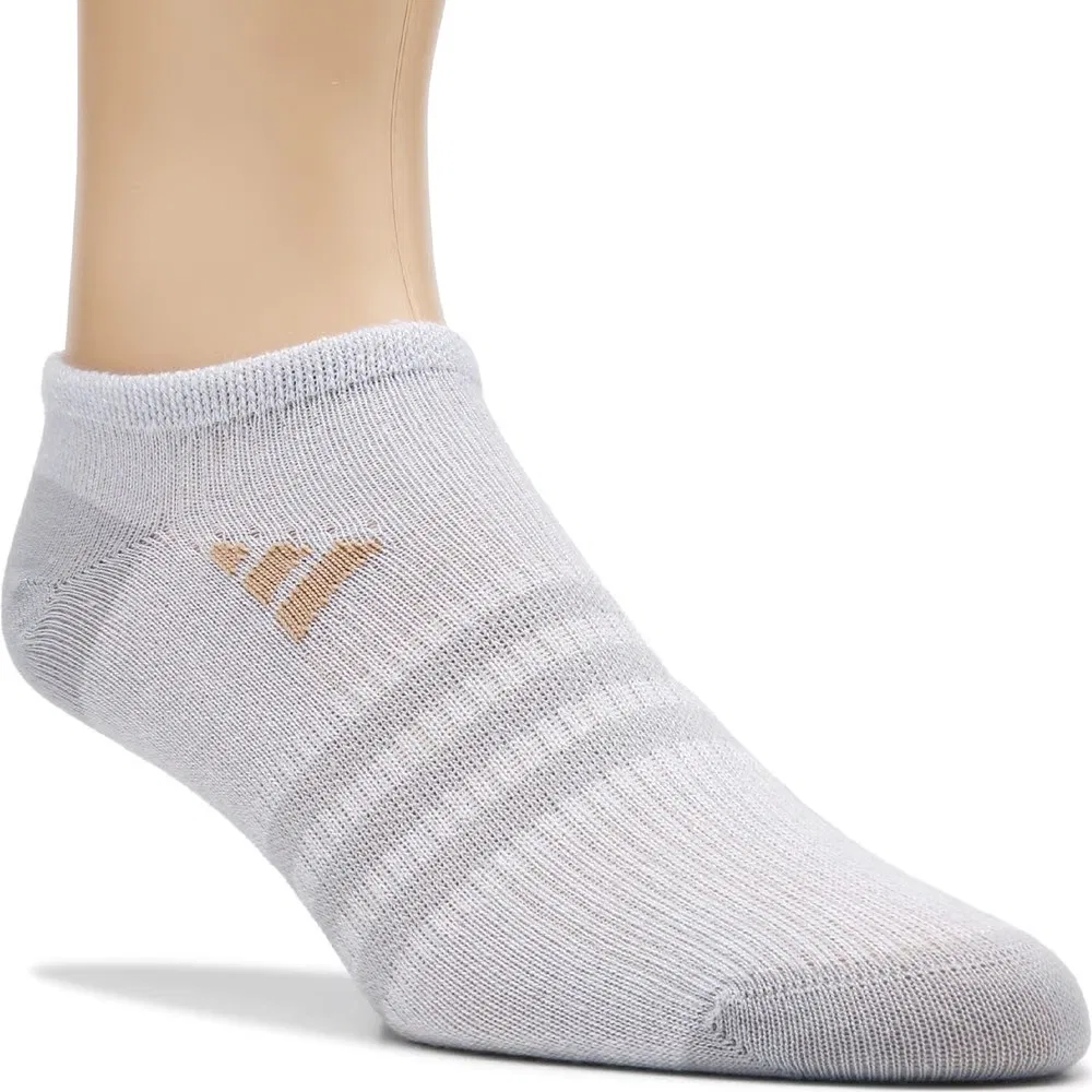 Женские сверхлегкие носки Superlite 3.0 комплект из 6 пар Adidas, Grey/Gold Assorted — фото 4