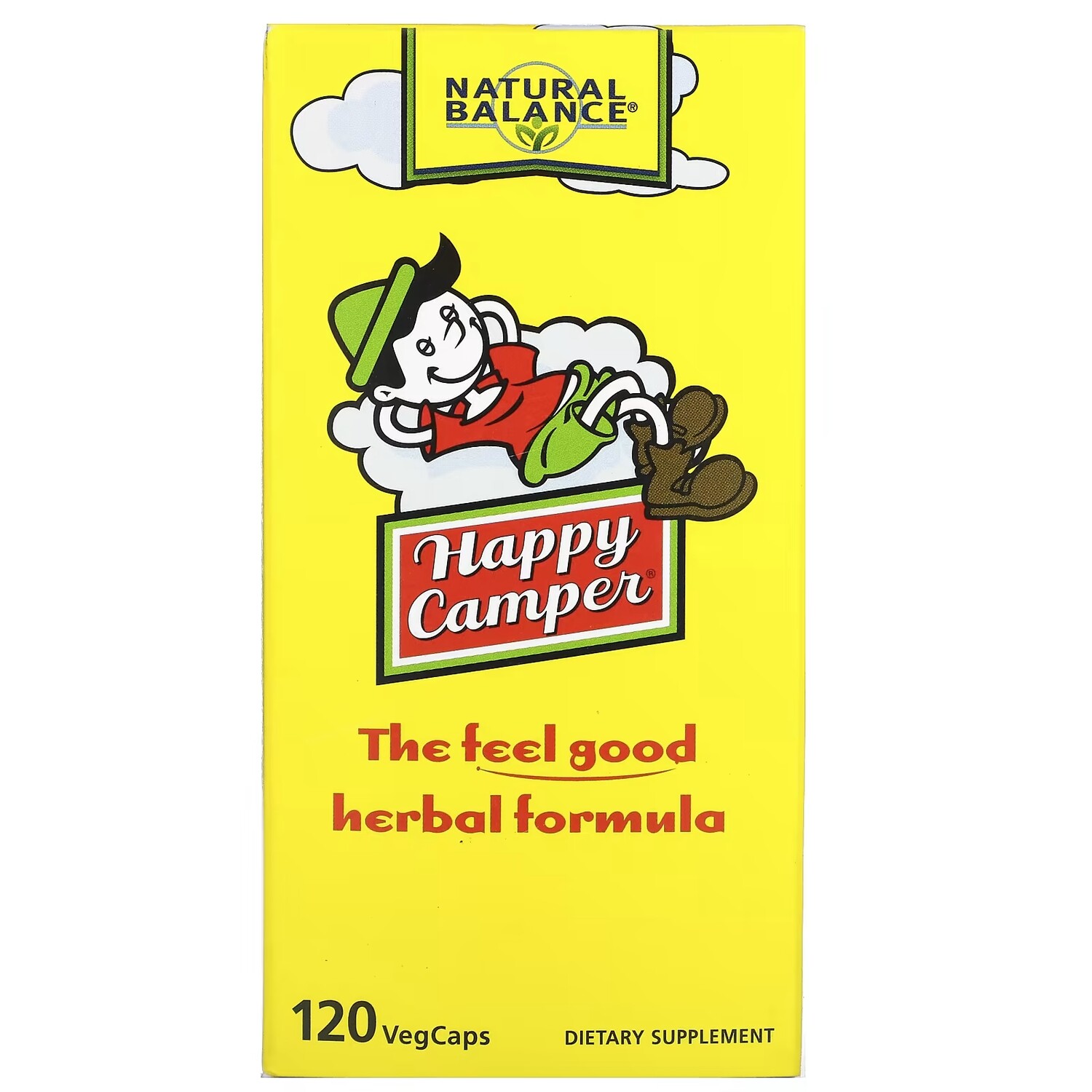 

Natural Balance Happy Camper, 120 вегетарианских капсул