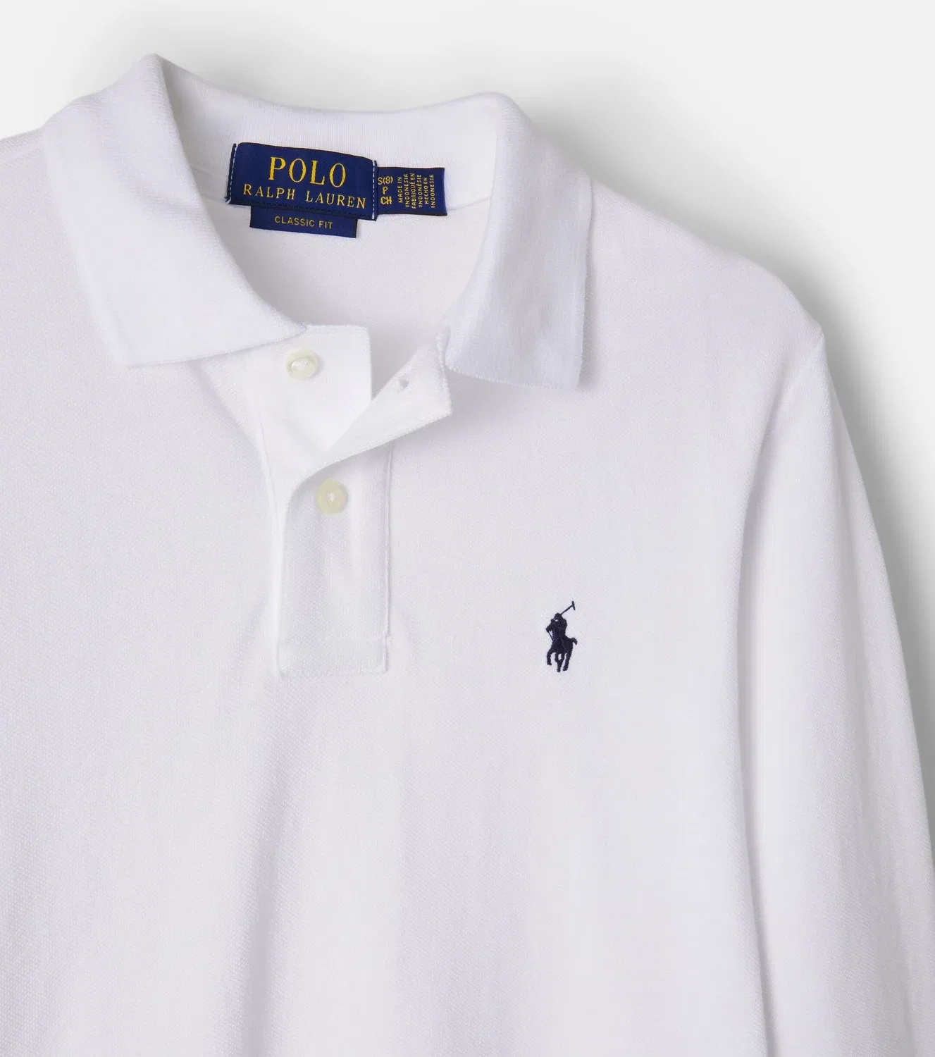Рубашка-поло из хлопкового пике Polo Ralph Lauren Kids, белый — фото 3