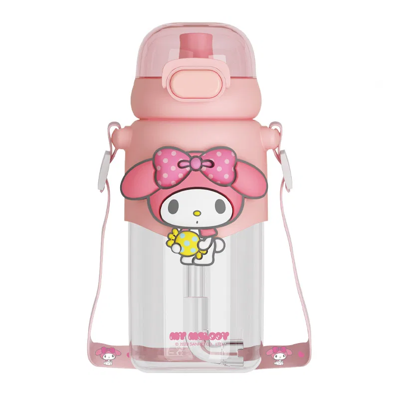Кружка пластиковая с принтом Pink My Melody Sanrio, розовый