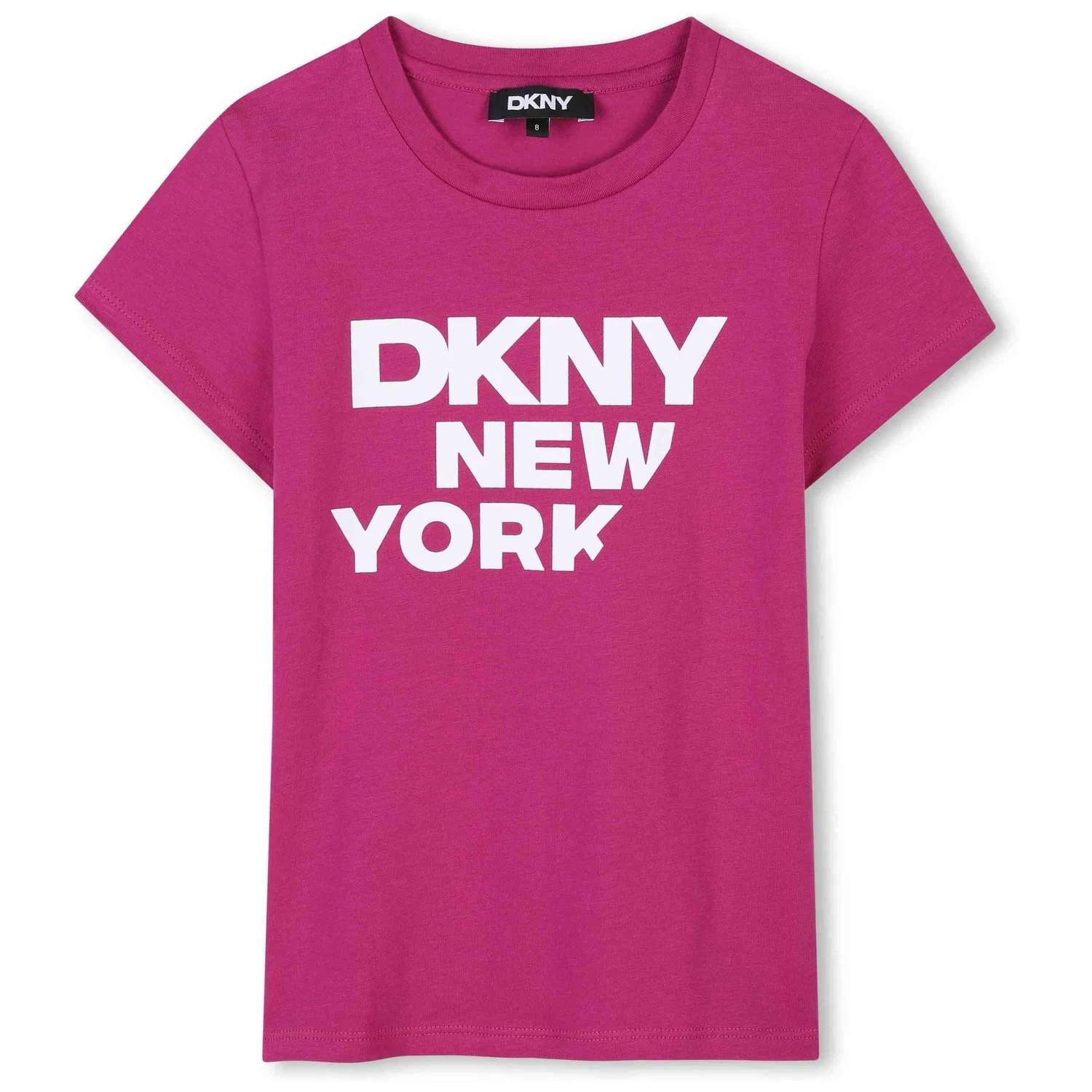 Детская футболка с коротким рукавом Dkny D62304_469, Rosa