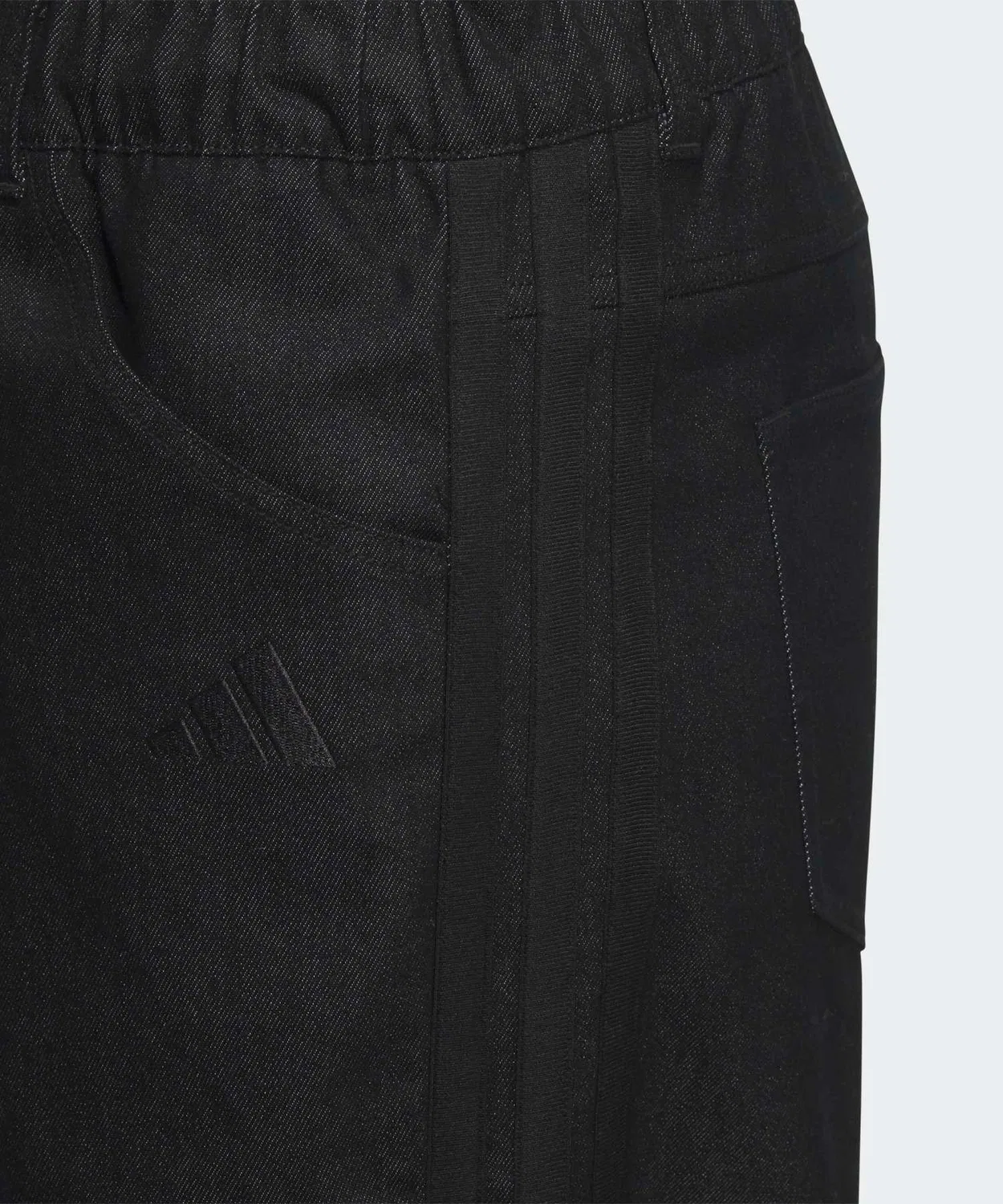 Женские спортивные брюки свободного кроя с тремя полосками, модель STSV, Adidas, Black — фото 3