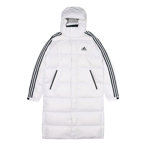 

Пуховик adidas (BLACKPINK Lisa)adidas 3st Long Coa, белый