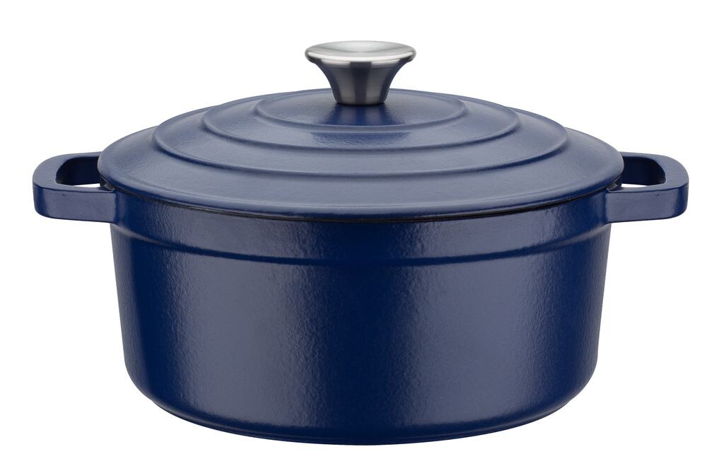 

Чугунная кастрюля GSW Blue Magic 24 см / 3,8 литра, 717267, чугун ок. 3,8 л