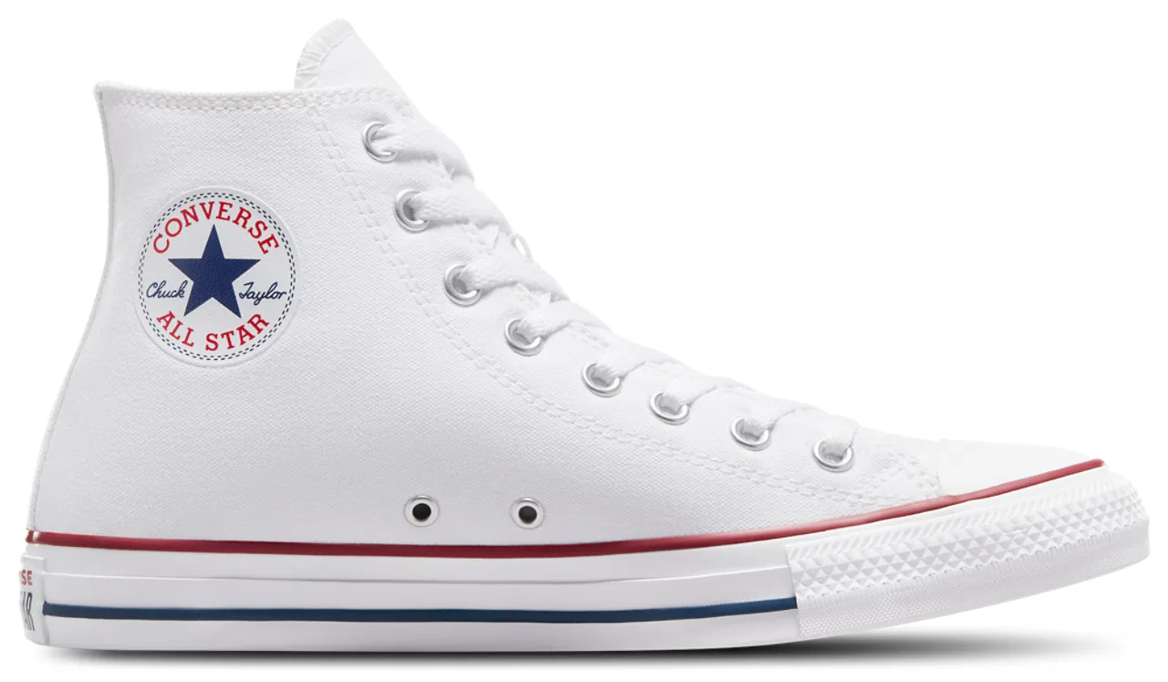 Кроссовки для мальчиков All Star Hi Converse, цвет Optical White/Navy — фото 2