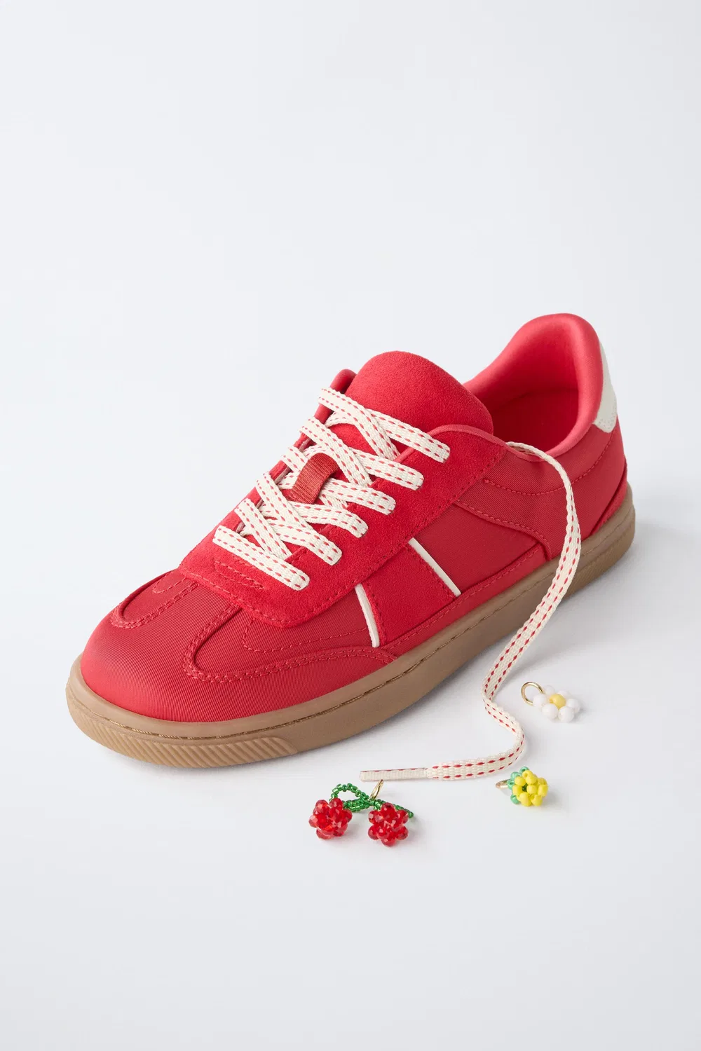 Кроссовки с фруктовыми подвесками ZARA, Red — фото 4