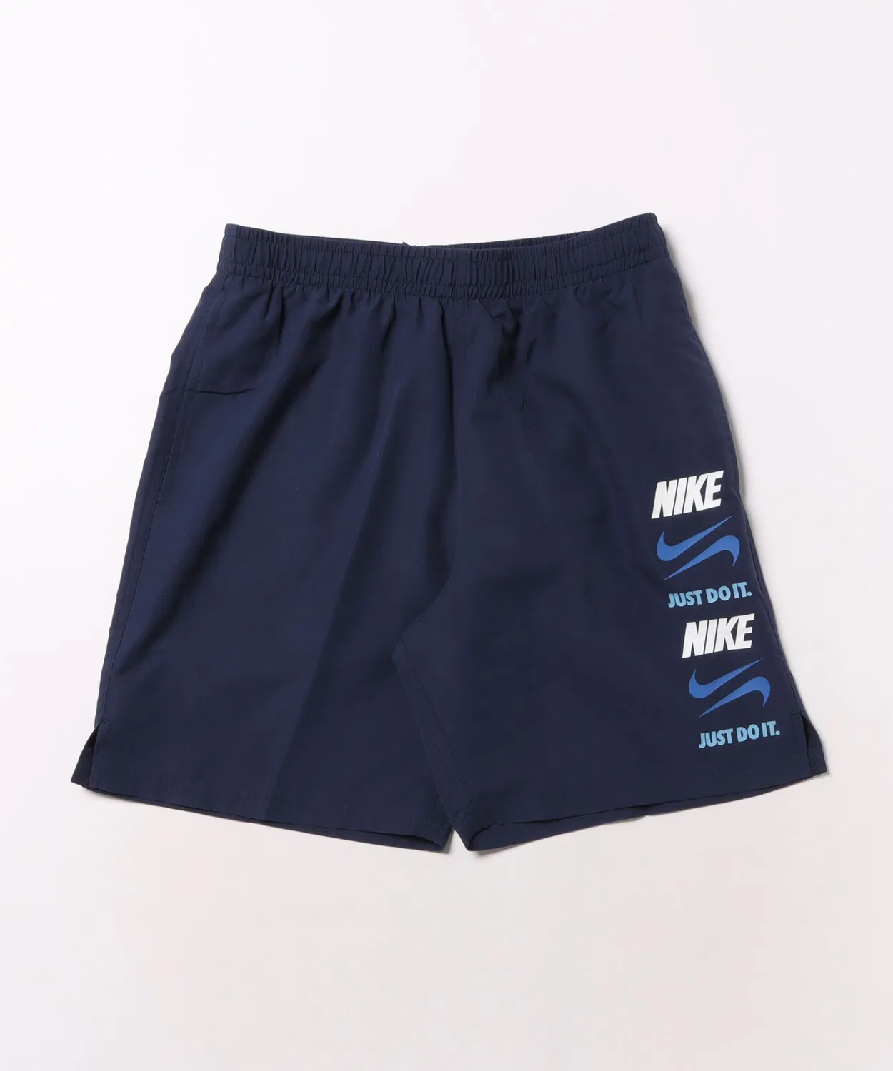 Мужские шорты для плавания с принтом Breaker Stacked 7 NIKE, Navy