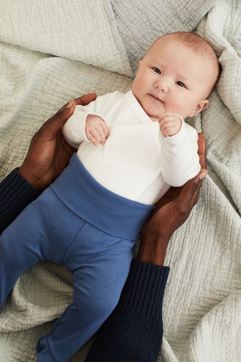 

Комплект из 3 боди с длинными рукавами H&M, белый