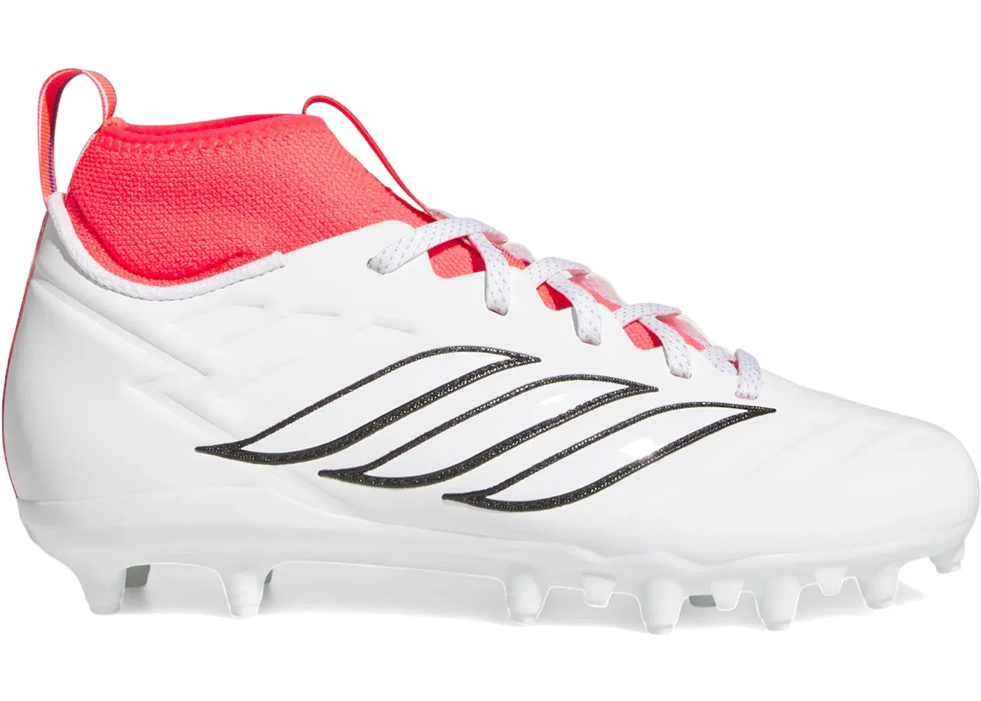 Детские бутсы с длинным рукавом Adidas Adizero Impact.2 II, Cloud White Core Black Lucid Red