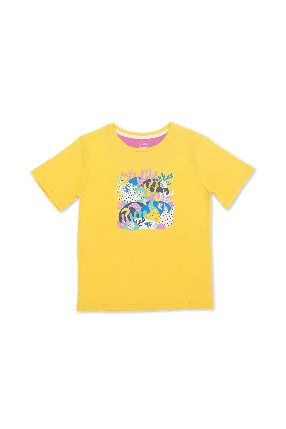 Футболка с принтом Coral Reef Kite, Yellow