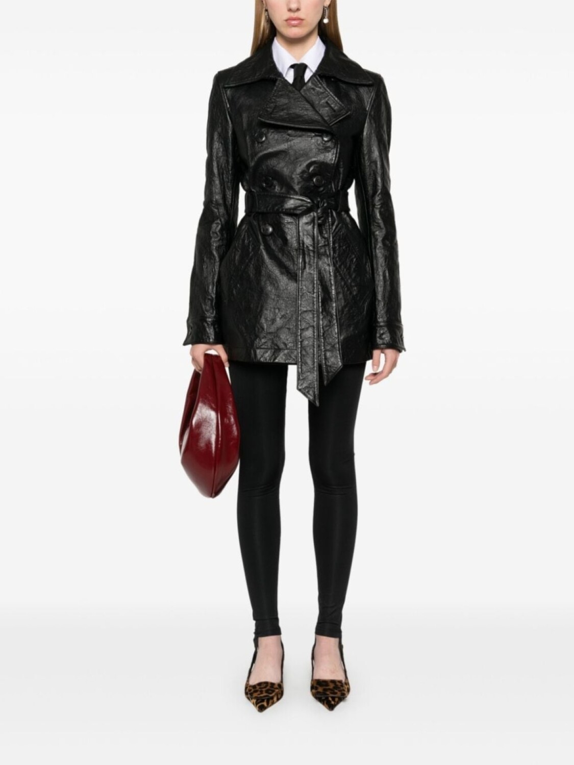 

Пальто Alexander Wang Memory, черный