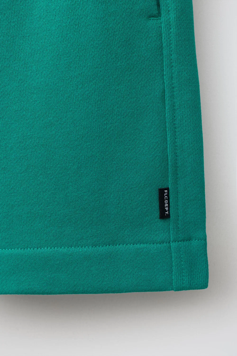 Однотонные плюшевые бермудские шорты ZARA, Green — фото 4