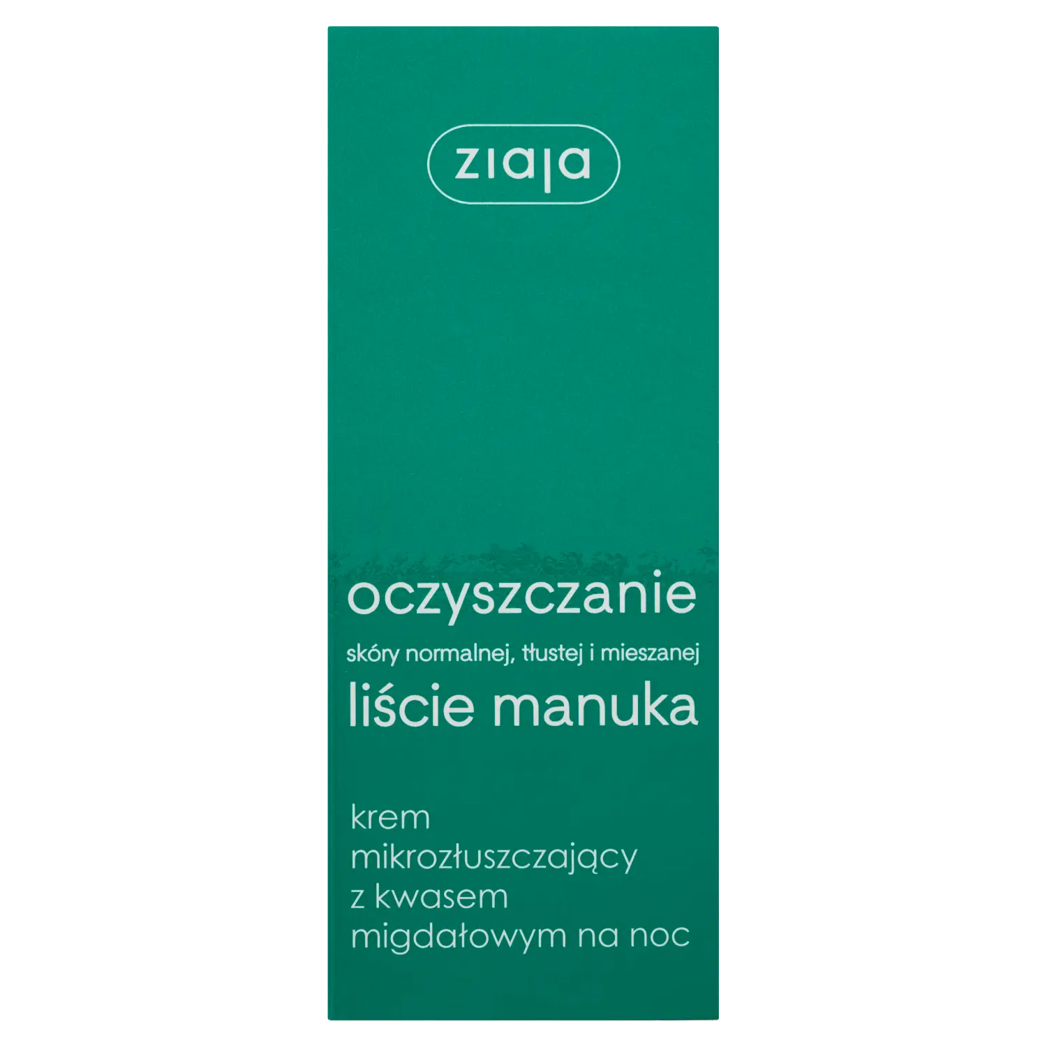 

Ziaja Liście Manuka микроотшелушивающий крем для лица с миндальной кислотой на ночь, 50 мл