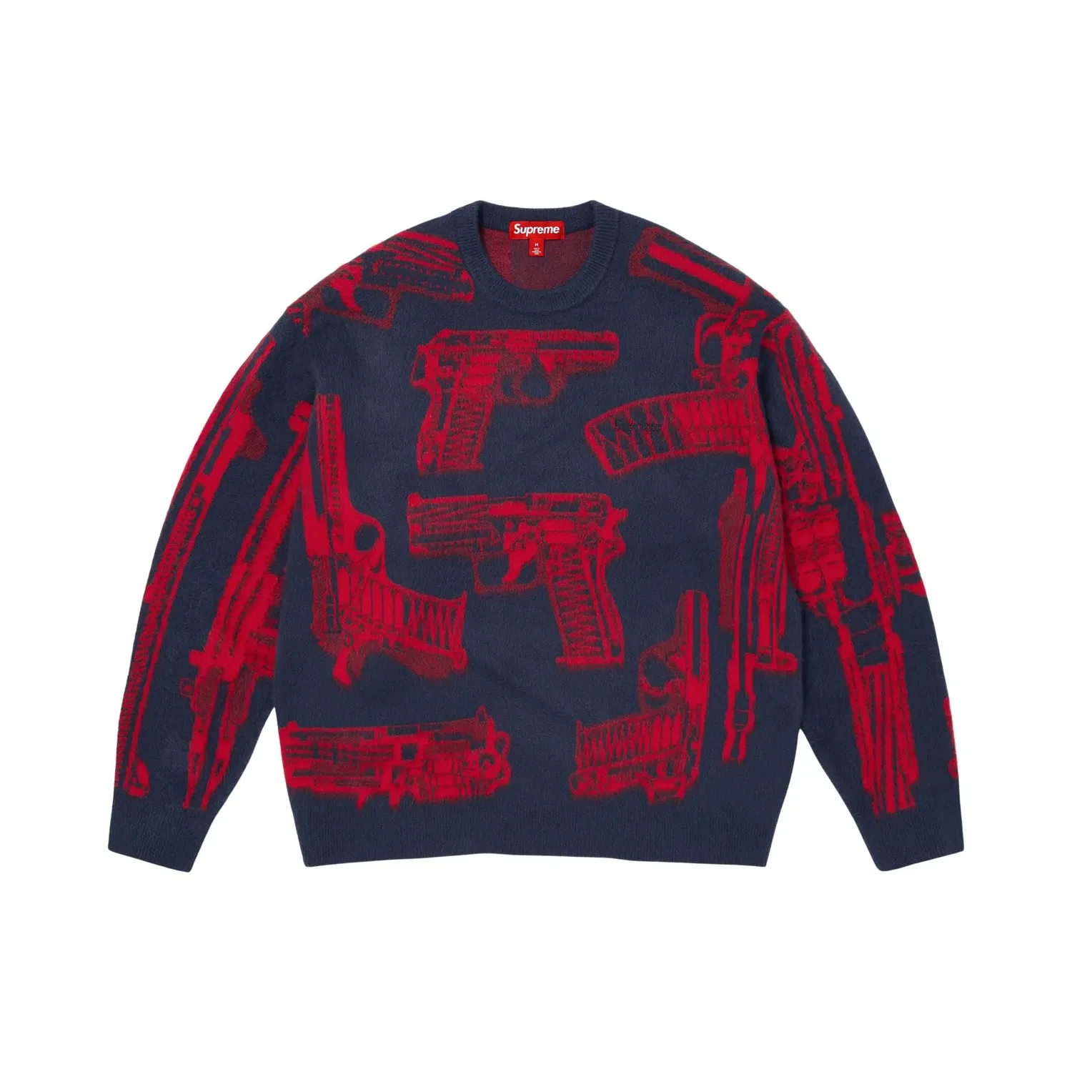 Свитер Supreme Guns, синий