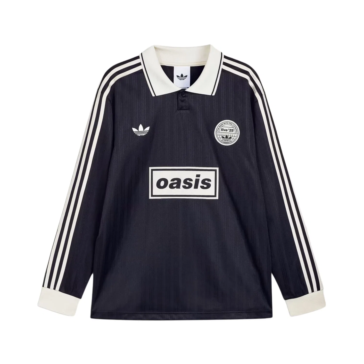 Вязаный джемпер, Adidas Originals, Black/Ecru