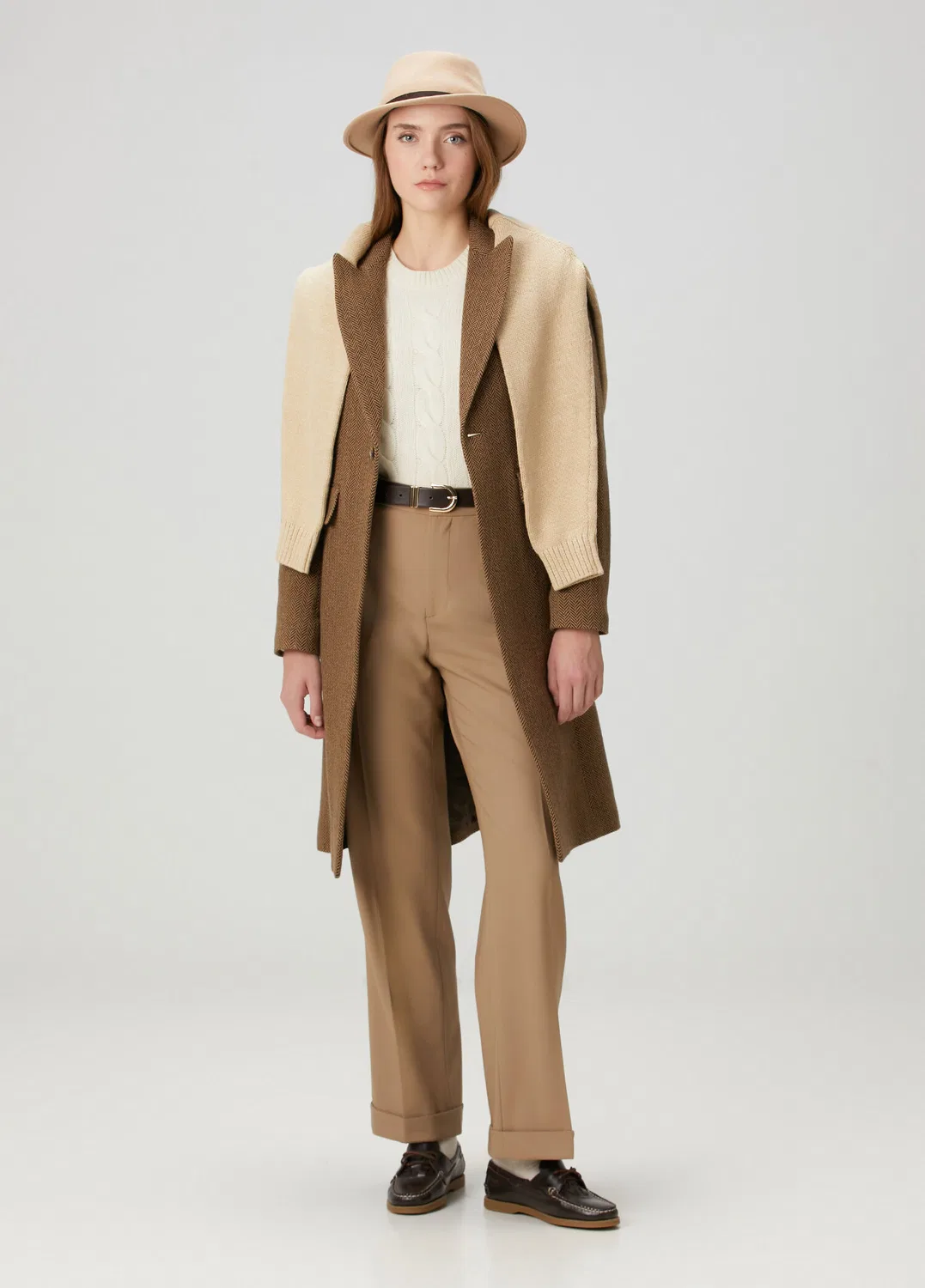 Пальто Polo Ralph Lauren, brown