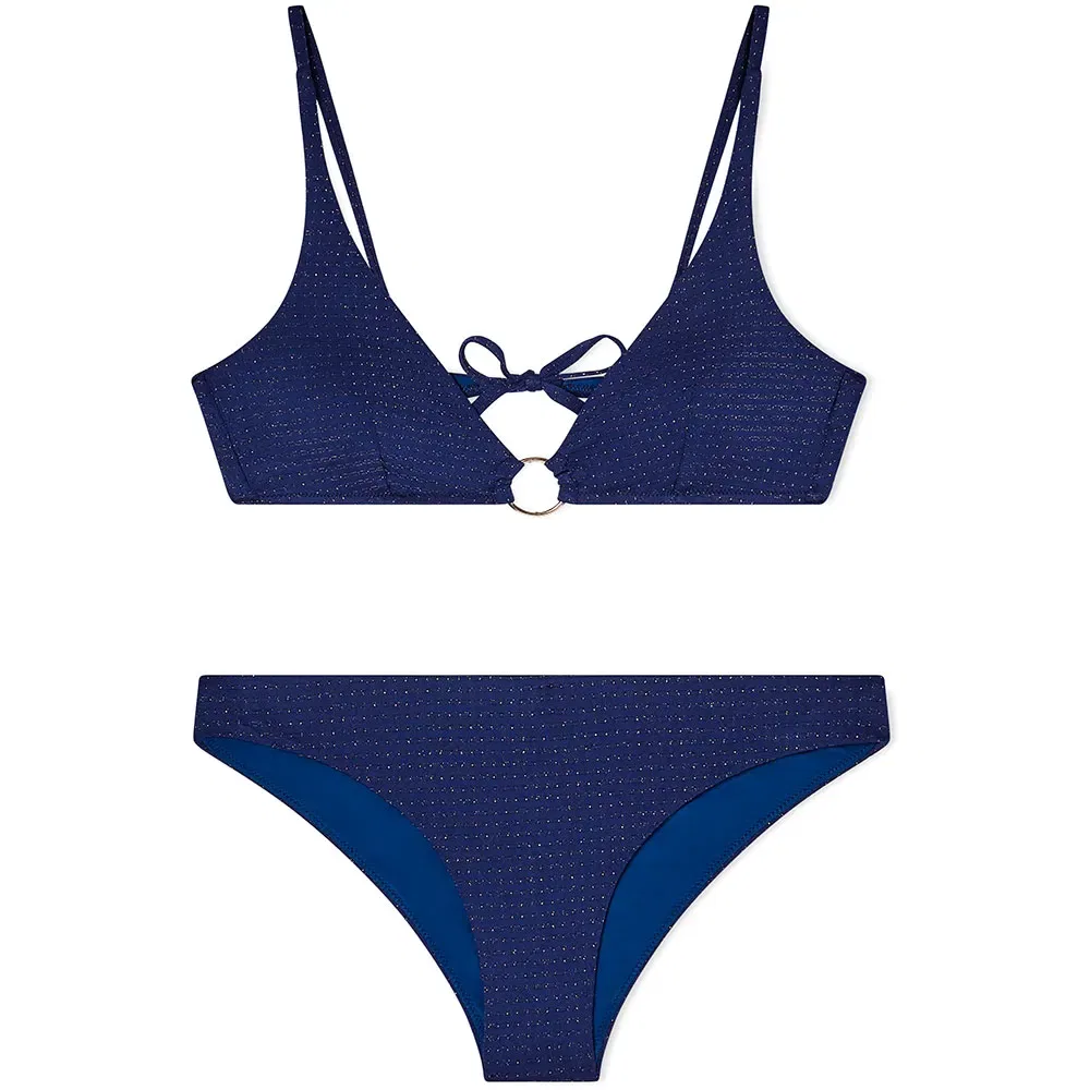 Бикини Bandeau Emporio Armani, синий — фото 3
