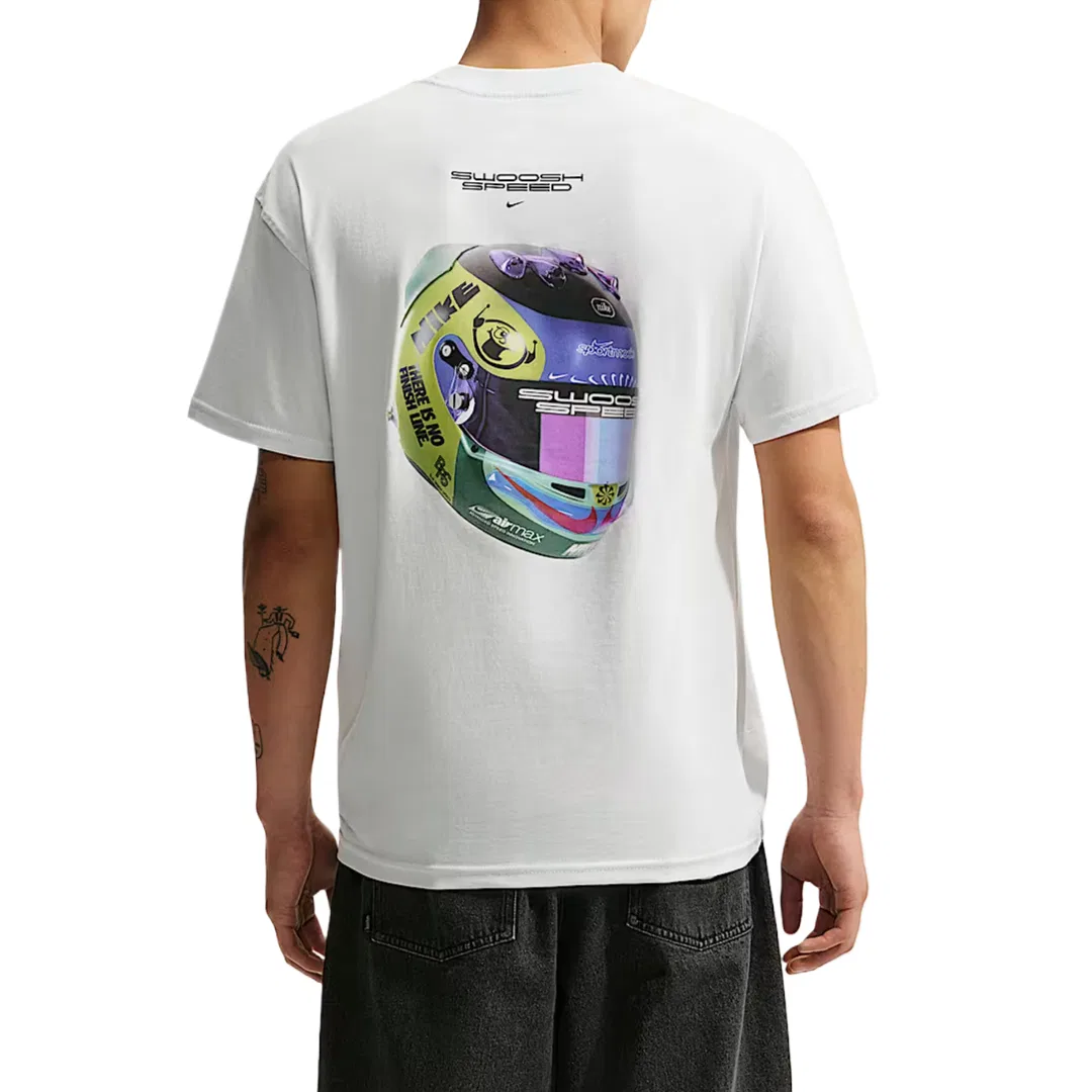 Мужская футболка с круглым вырезом Sportswear Nike, Ecru — фото 3