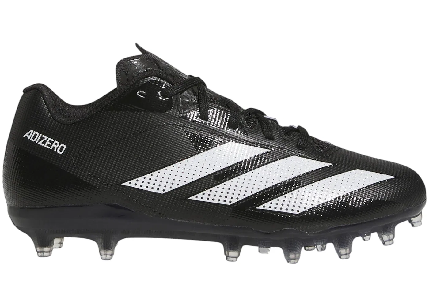 Детские бутсы для мальчиков с шипами Adidas Adizero Electric.2 II, Core Black/Cloud White/Core Black