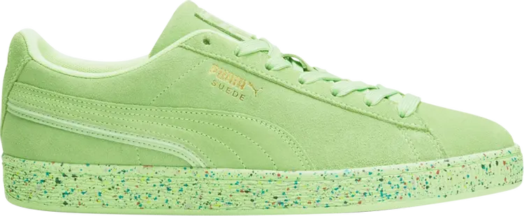 

Кроссовки Puma Suede Triplex Mono Neon, зеленый