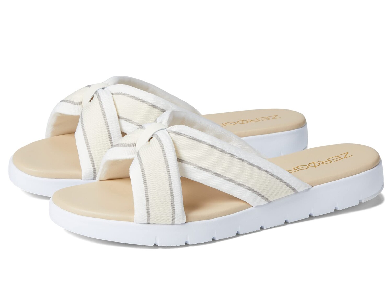 

Сандалии Cole Haan, Zerogrand Flat Knotted Slide Sandal