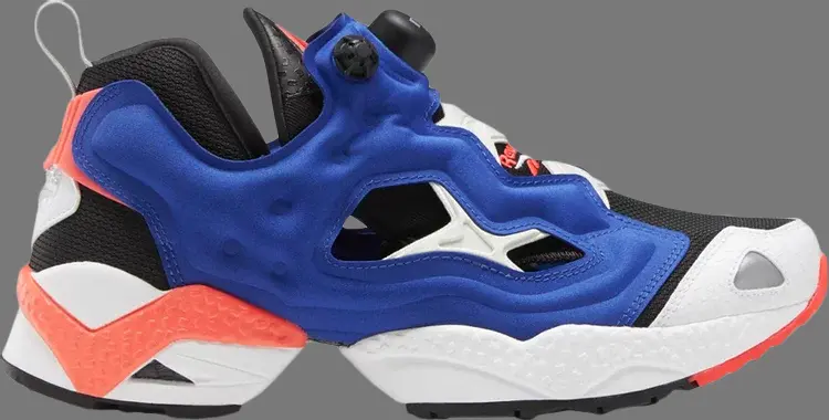 

Кроссовки instapump fury 95 'black collegiate royal neon cherry' Reebok, черный, Черный;синий, Кроссовки instapump fury 95 'black collegiate royal neon cherry' Reebok, черный