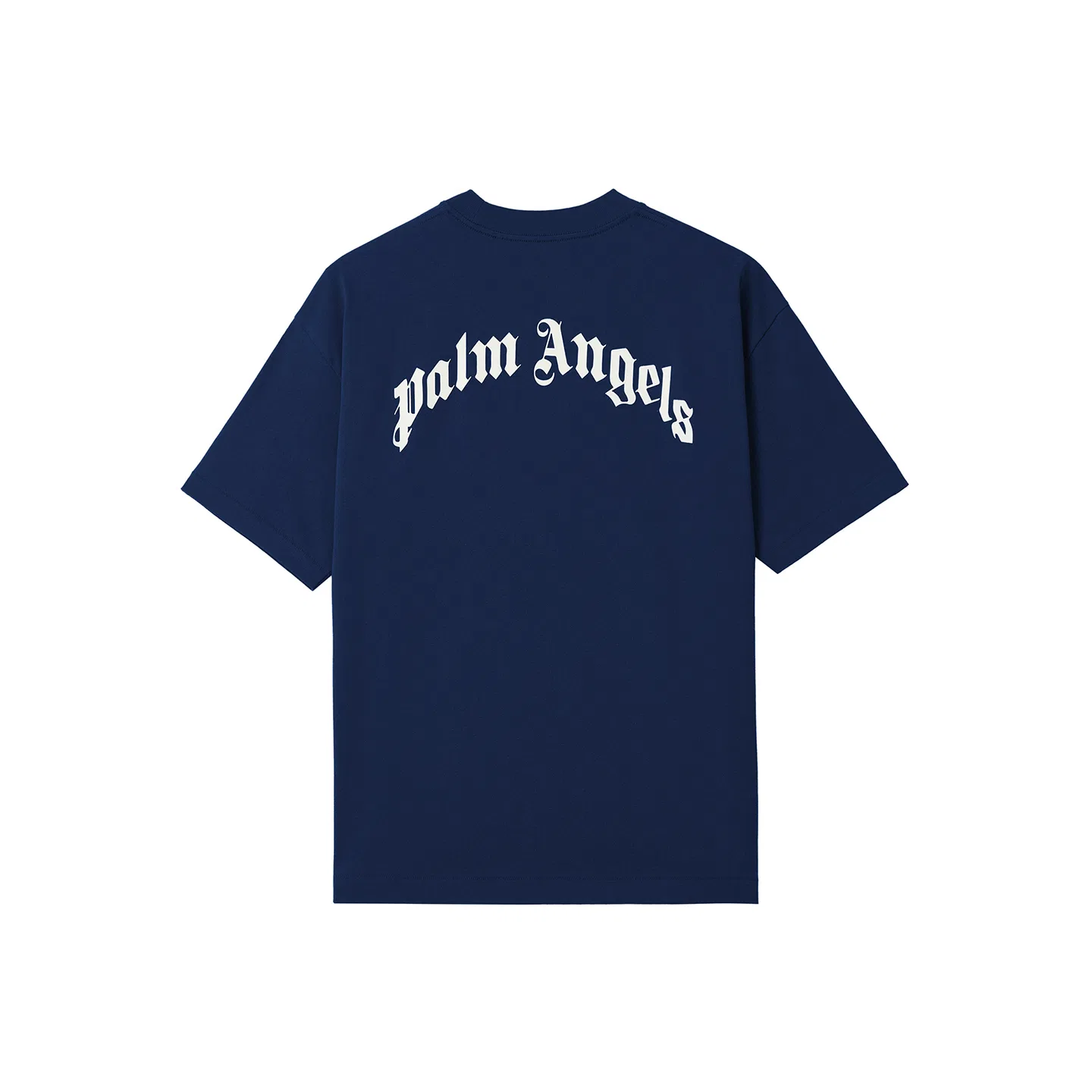 Детская футболка с принтом PALM ANGELS, Navy Blue — фото 3
