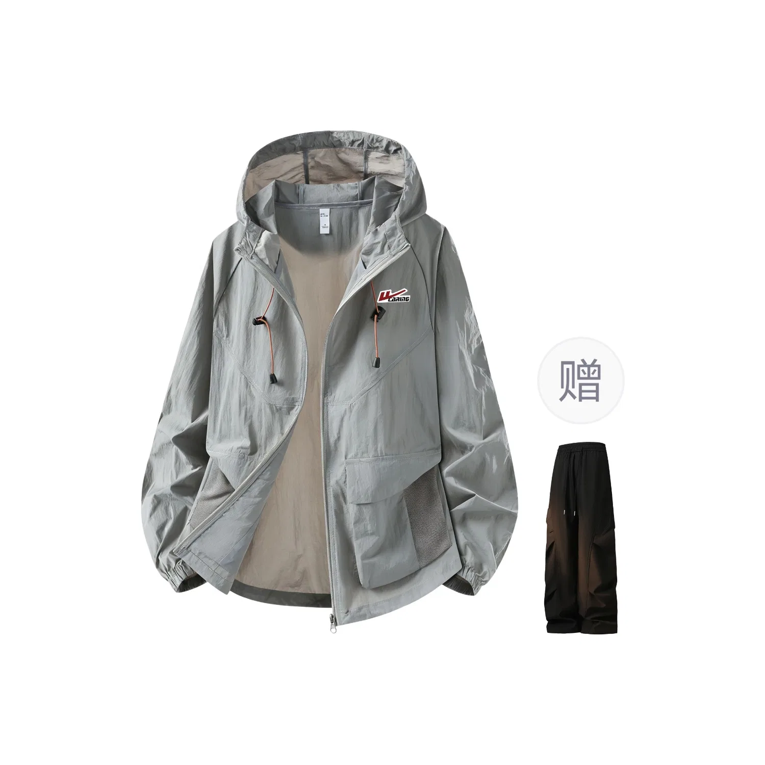 Детская одежда для защиты от солнца Neutral Gray (2 Pack DIY Badge) WARRIOR