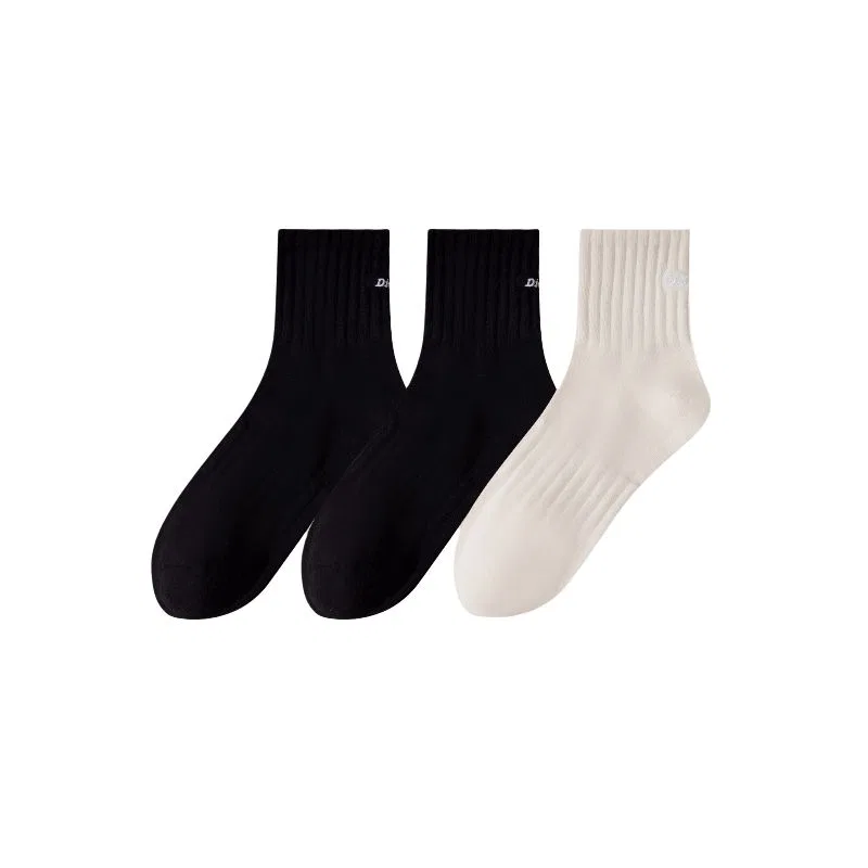Детские носки с принтом, комплект из 3 пар, Dickies, Black/Black/White