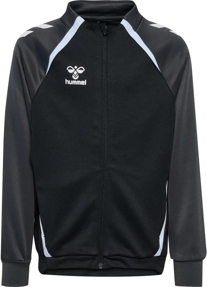 Тренировочная куртка для детей с длинным рукавом Lead 2.0 Track Zip Jacket Hummel, черный — фото 2