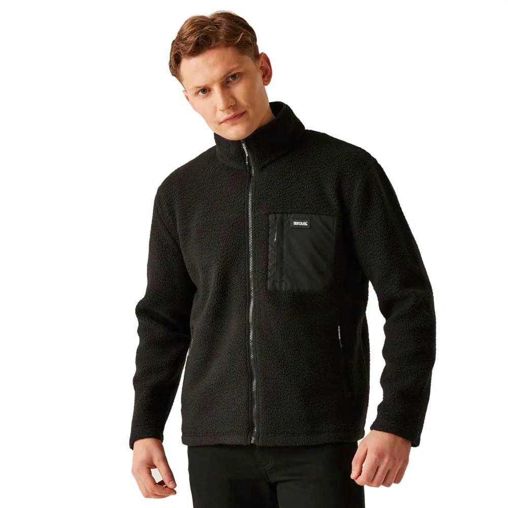 

Флис Regatta Frankie Borg full zip, черный