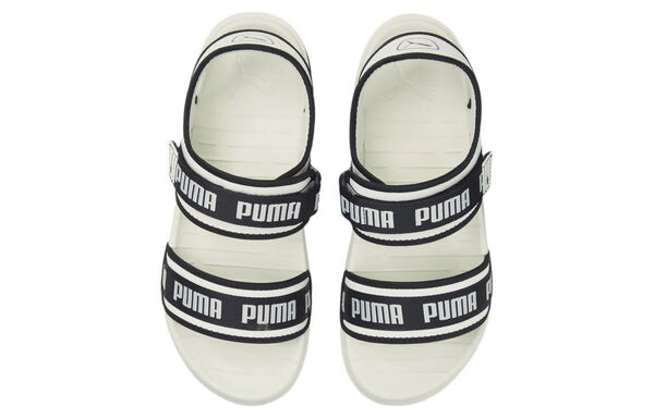 Сандалии softride slide 'wordmark - marshmallow' Puma, белый — фото 4