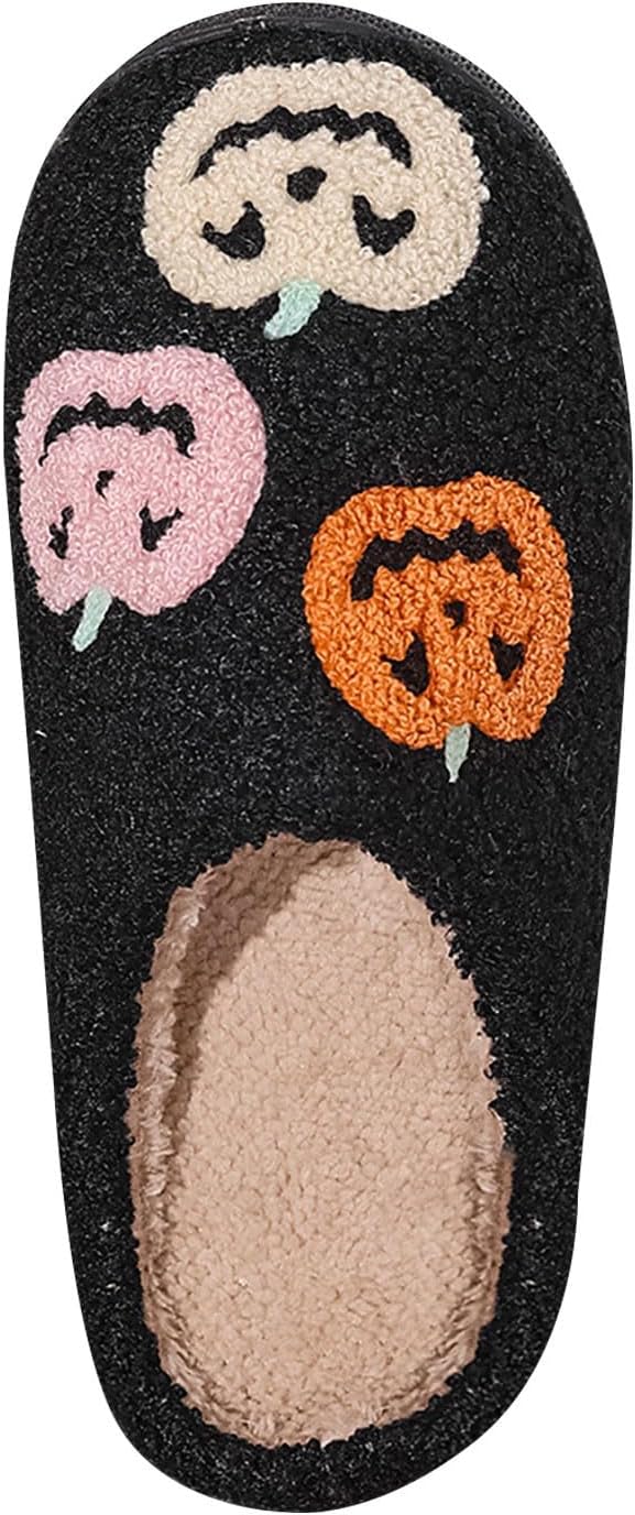 

Женские тапочки Уютные слипоны Зимние с эффектом памяти Легкие для дома и улицы для женщин и мужчин Generic, черный