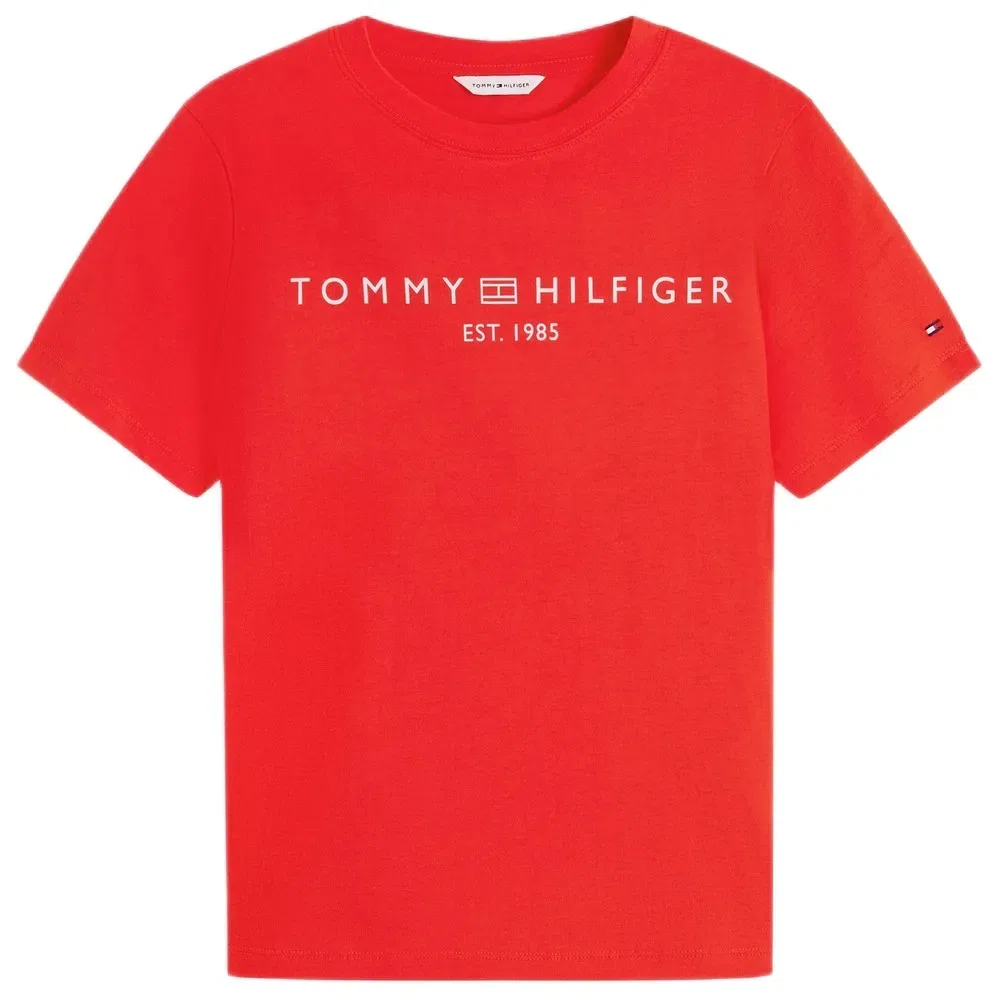 Футболка с коротким рукавом Regular Fit Tommy Hilfiger, оранжевый — фото 3