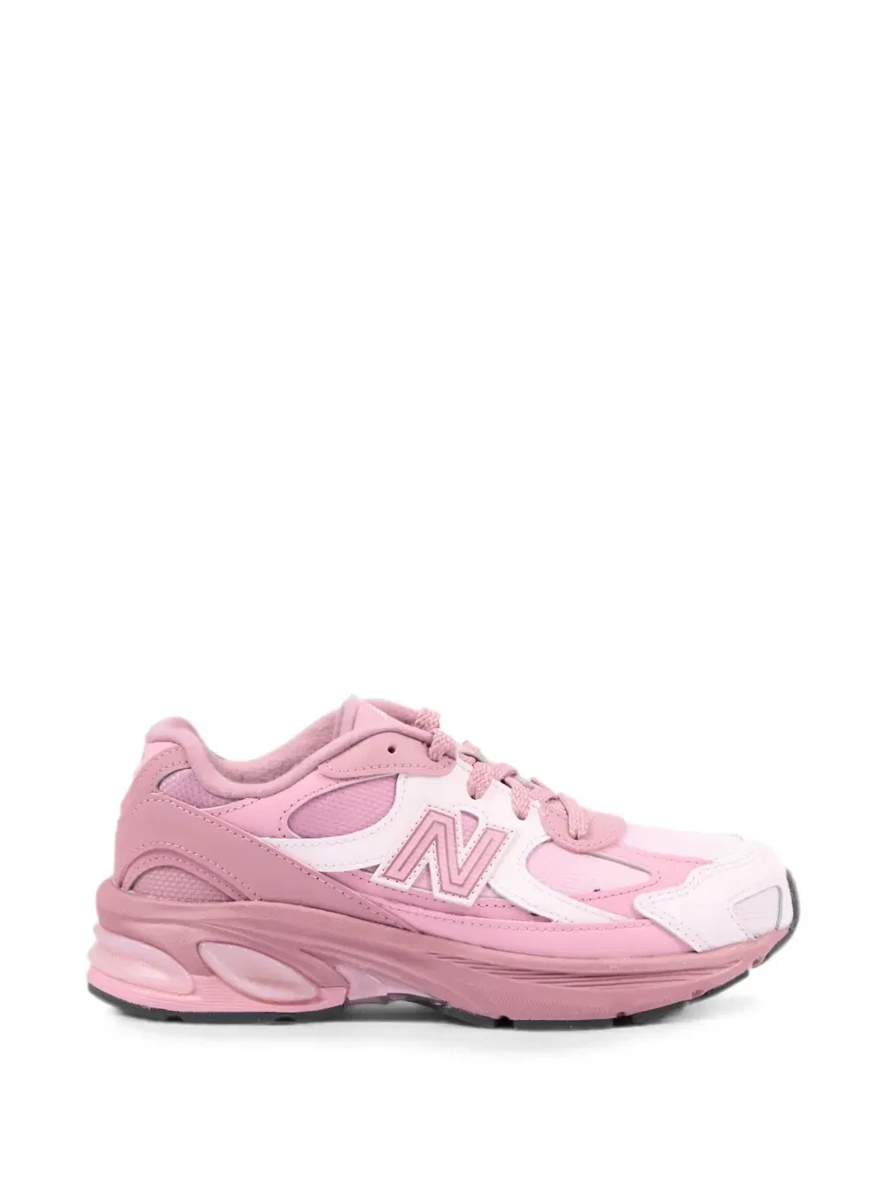 Кроссовки с низким верхом и вставками New Balance Kids, розовый — фото 2
