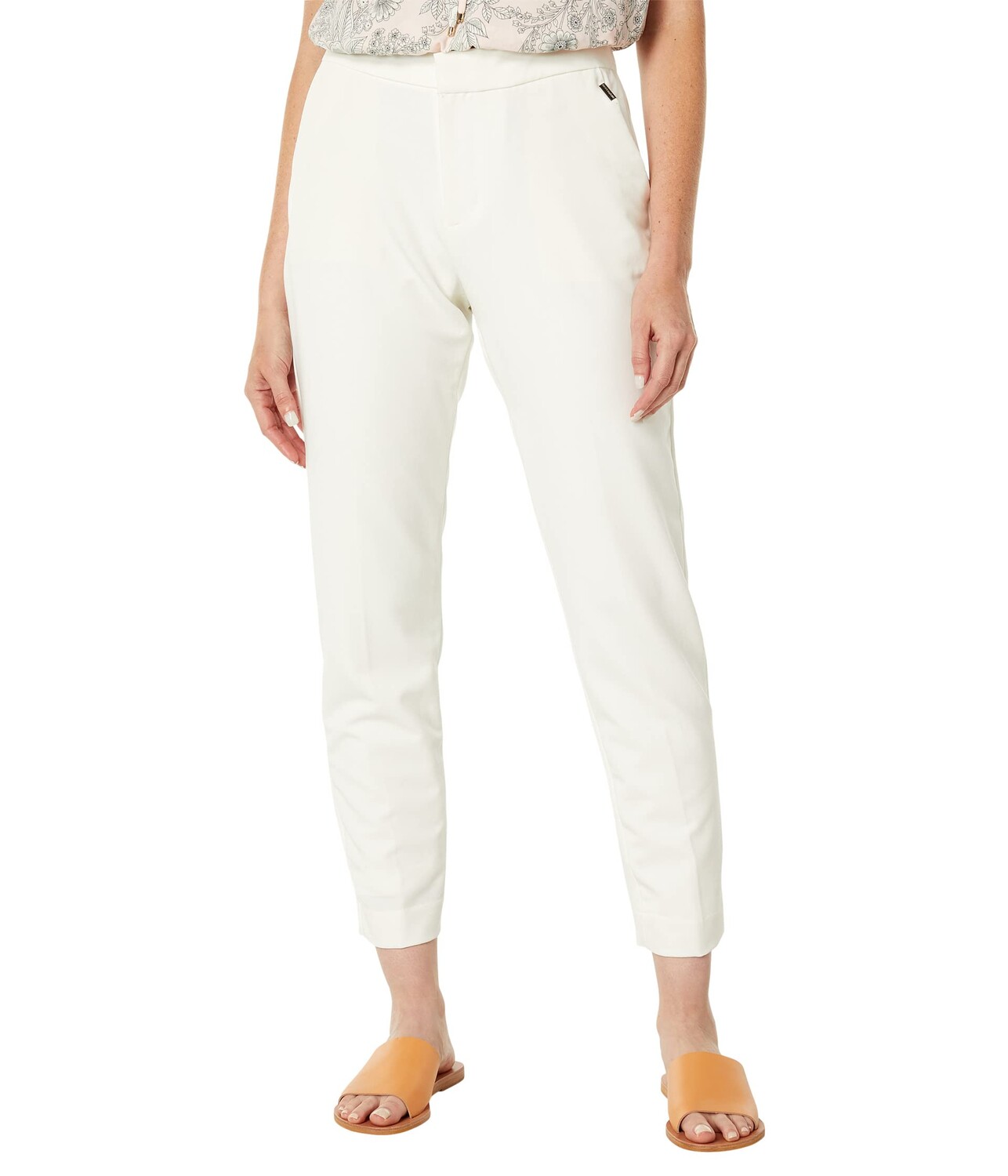 

Брюки Tommy Hilfiger, Sloane Elastic Waistback Ankle Trousers, Белый, Брюки Tommy Hilfiger, Sloane Elastic Waistback Ankle Trousers