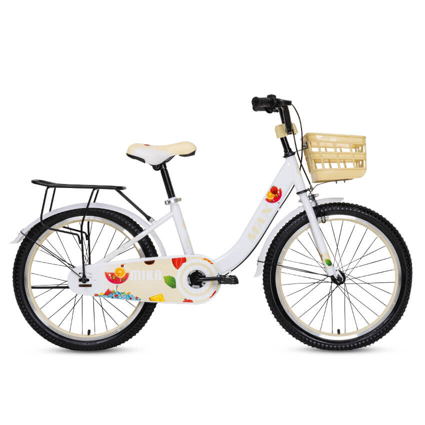 

Велосипед детский MAX BIKE Mika 3 20", белый/желтый
