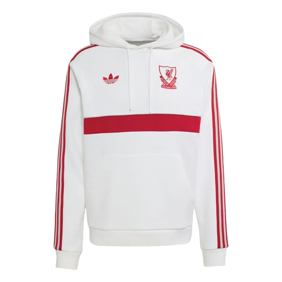 Спортивная толстовка ADIDAS PERFORMANCE 'FC Liverpool Originals' белого цвета