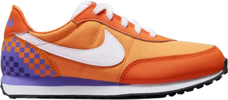 Кроссовки Nike Waffle Trainer 2 SE PS 'Kumquat Court Purple', оранжевый — фото 2