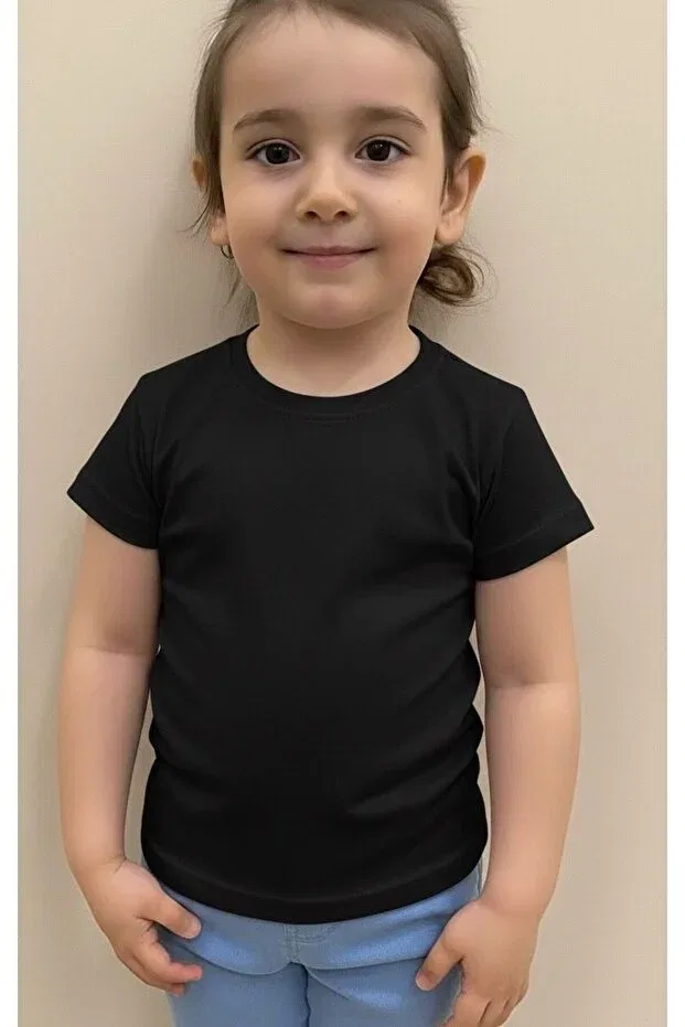 Детская футболка с коротким рукавом Mcrkids, Siyah