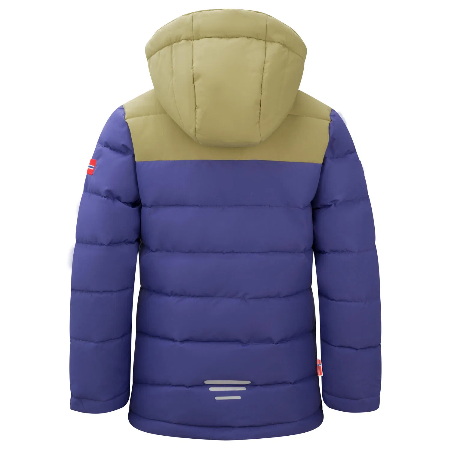 Детская зимняя куртка Gryllefjord Trollkids, Dark Violet Cloudy Blue Light Pink — фото 2