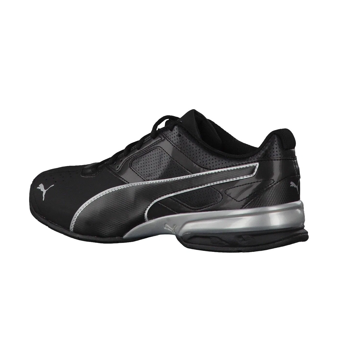 Детские кроссовки для мальчиков и девочек с принтом PUMA, Black PUMA Silver — фото 3