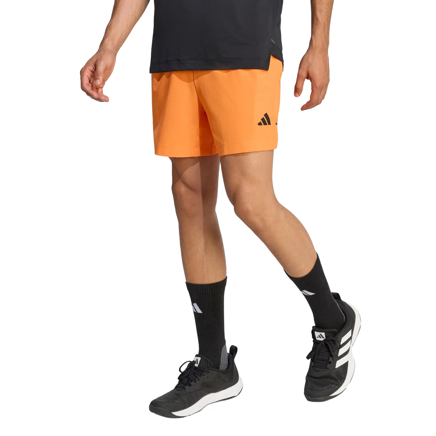 Мужские спортивные шорты D4T Essentials Adidas, оранжевый — фото 2