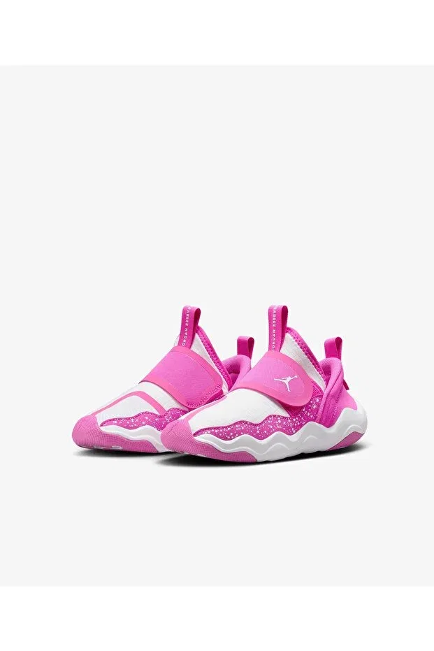 Детские кроссовки для девочек текстильные Jordan Nike, Pink — фото 4