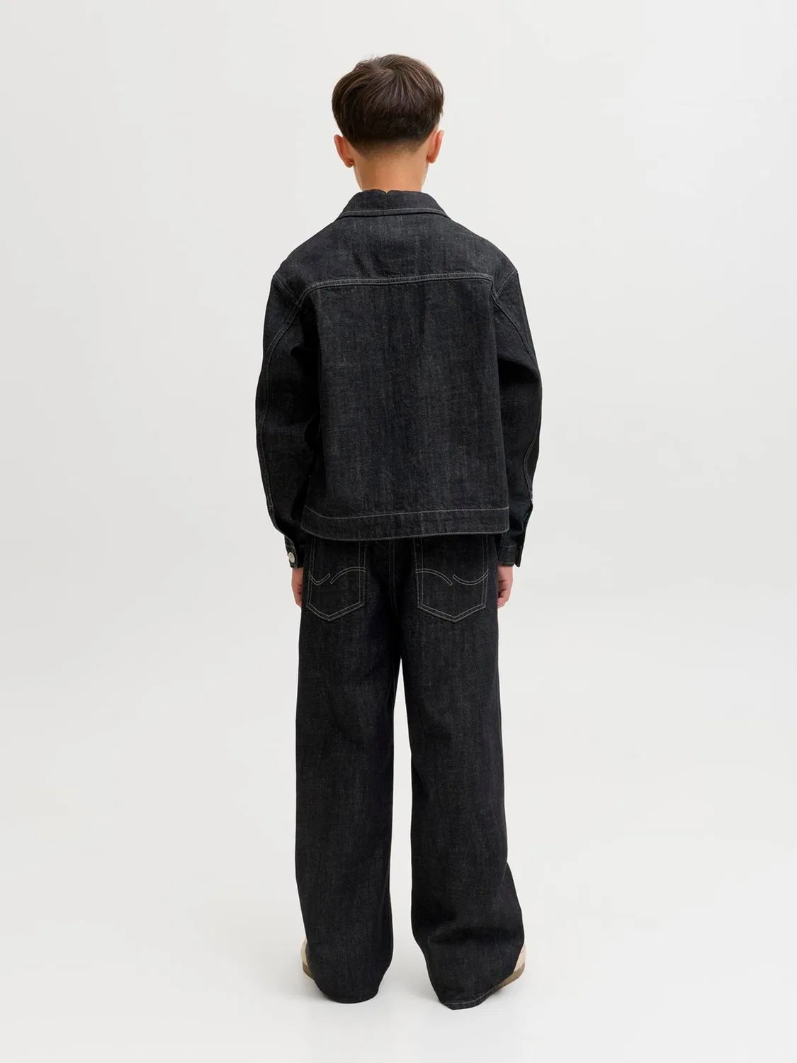 Джинсы свободного кроя Dave JACK & JONES JUNIOR, синие — фото 2