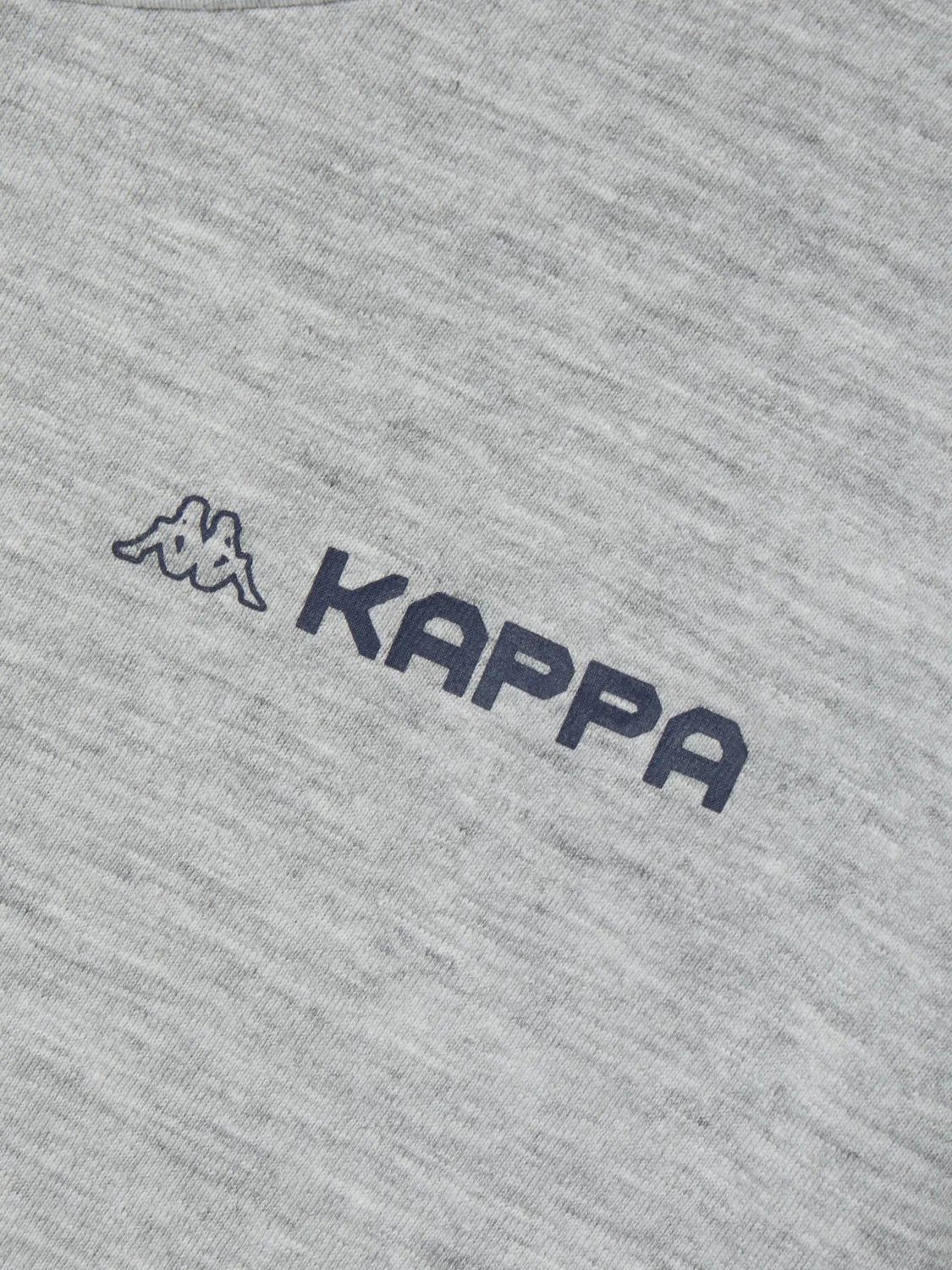 Детская хлопковая футболка Kappa, серый — фото 3